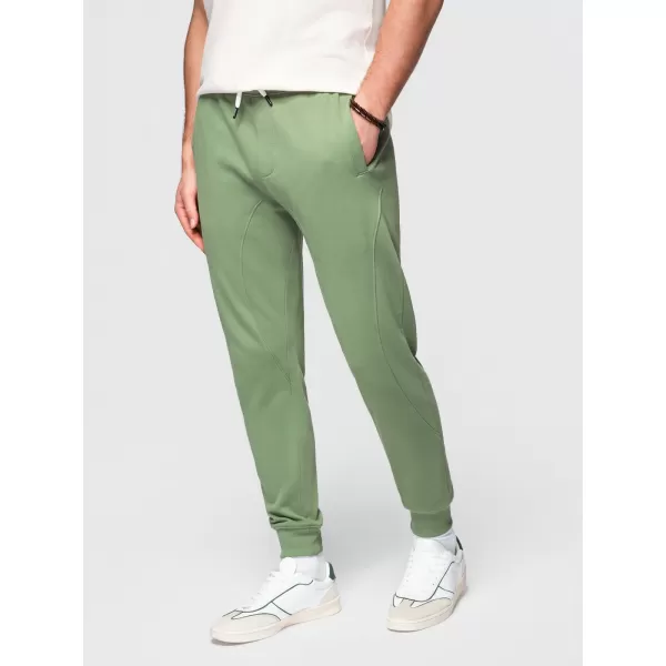  Pánske tepláky OMBRE OM-PABS-0305 GREEN 