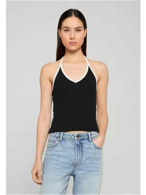 Dámsky top URBAN CLASSICS TB8352-00007 BLACK