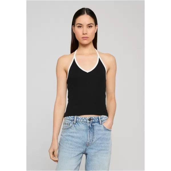  Dámsky top URBAN CLASSICS TB8352-00007 BLACK 