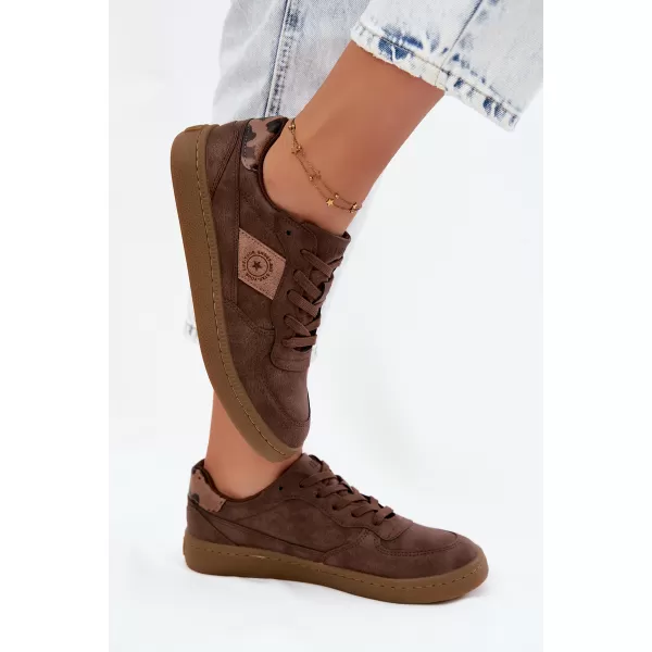  Dámske tenisky BIG STAR SHOES UU274017 BROWN/BEIGE 
