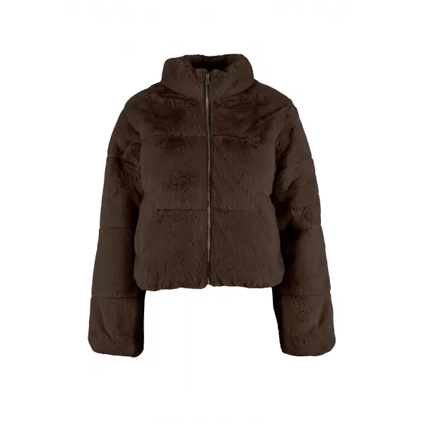  Dámska prešívaná bunda URBAN CLASSICS TB7935-00075 BROWN 