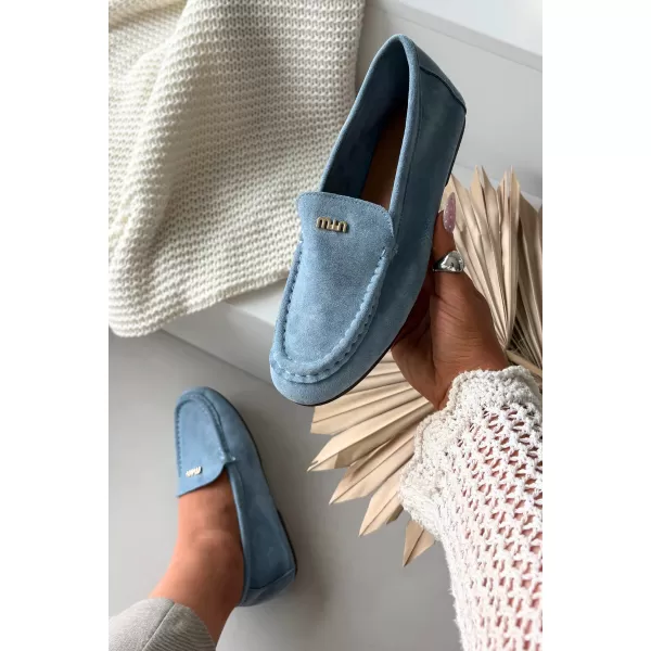  Dámske mokasíny BOTO QQ-273 BLUE 