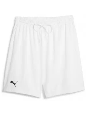 Pánske kraťasy PUMA HOOPS TEAM PRACTICE SHORT 676641-02 PUMA WHITE