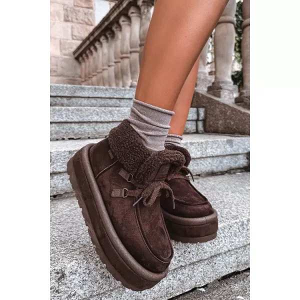  Dámske topánky BIG STAR SHOES UU274214 BROWN/BEIGE SHADOWS 