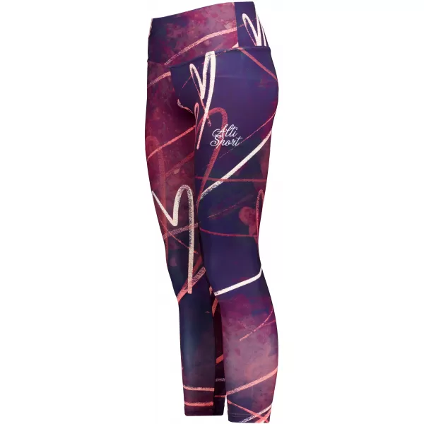  Dámske dlhé legíny premium (nové veľkosti) ALTISPORT VOJ/ALW082LEG05 FIALOVÁ 