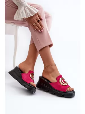 Dámske sandále VINCEZA 58295 FUCHSIA