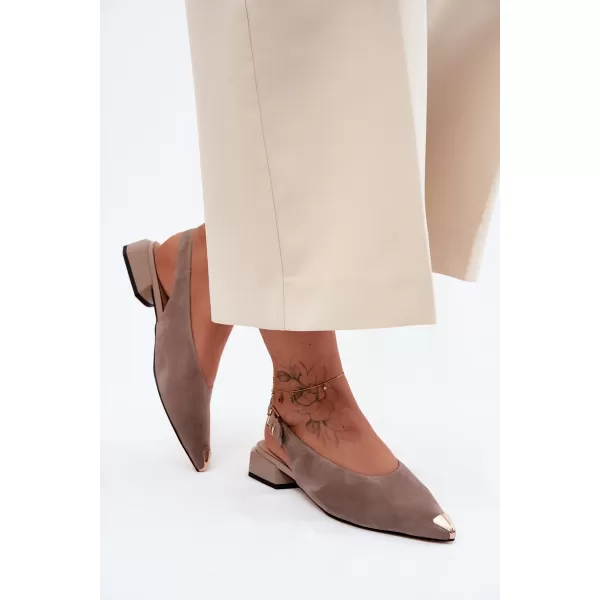  Dámske sandále D&A CR61-3050 BEIGE 