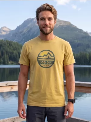 Pánske tričko ALPINE PRO TERMES 4 SOUTHERN MOSS VARIANT PC