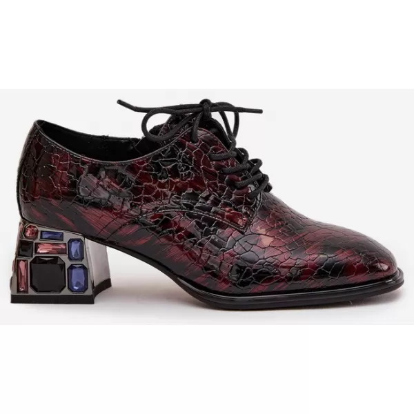  Dámske poltopánky ARTIKER 57C0073 BORDO 