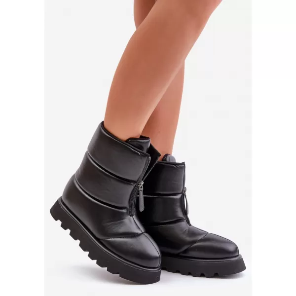  Dámske snehule BOTO C-314 BLACK 