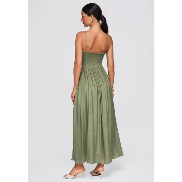  Dámske šaty OMBRE OW-DLR-E0009 GREEN 