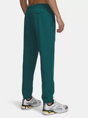 Pánske tepláky UNDER ARMOUR VIBE WOVEN JOGGER 1386557-338 ZELENÁ