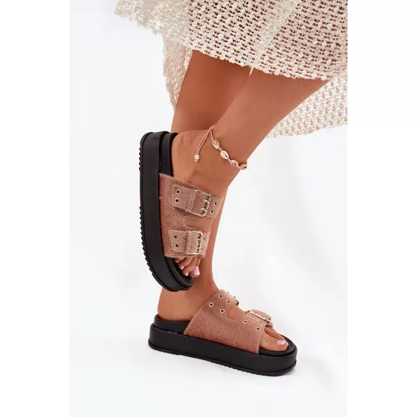  Dámske šľapky BOTO SS-175 PINK 