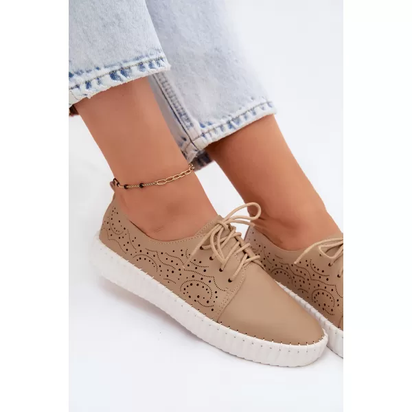  Dámske poltopánky BOTO G2437 KHAKI 