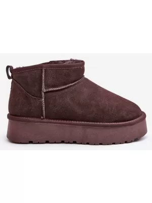 Dámske snehule BOTO W5828 BROWN