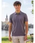 Pánske tričko s golierom ALTISPORT NP/ALMST90601 SLATE GREY