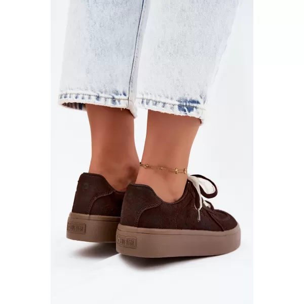  Dámske tenisky BIG STAR SHOES UU274004 BROWN 