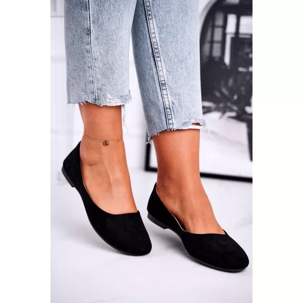  Dámske baleríny BOTO 9BL02-1031 BLACK 
