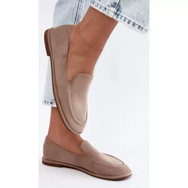 Dámske mokasíny BOTO 9889 KHAKI 