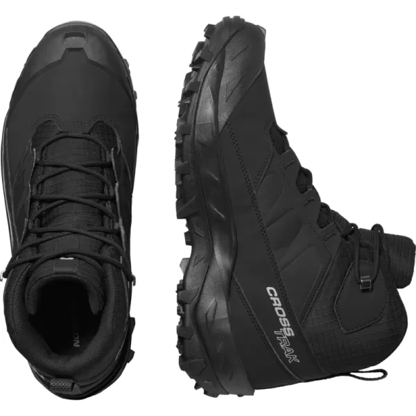  Pánske topánky SALOMON CROSSTRAK WATERPROOF L47570200 BLACK/BLACK/ASPHALT 