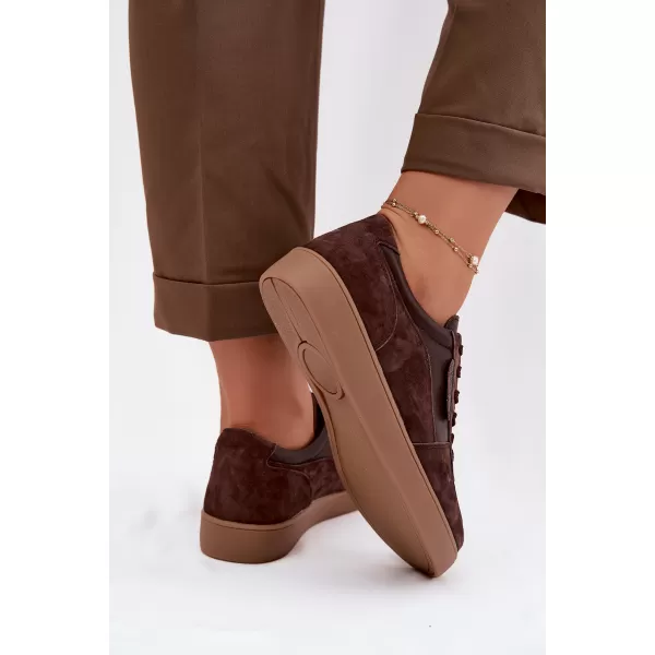  Dámske tenisky VINCEZA 7933 CHOCOLATE 