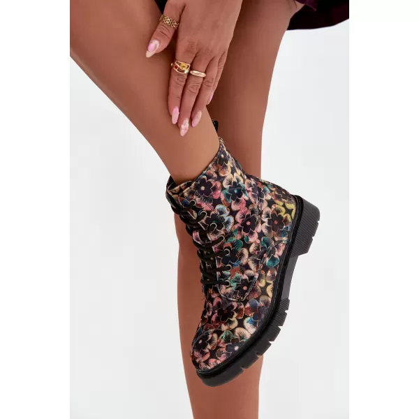  Dámske členkové topánky ARTIKER 57C1050 MULTICOLOR 