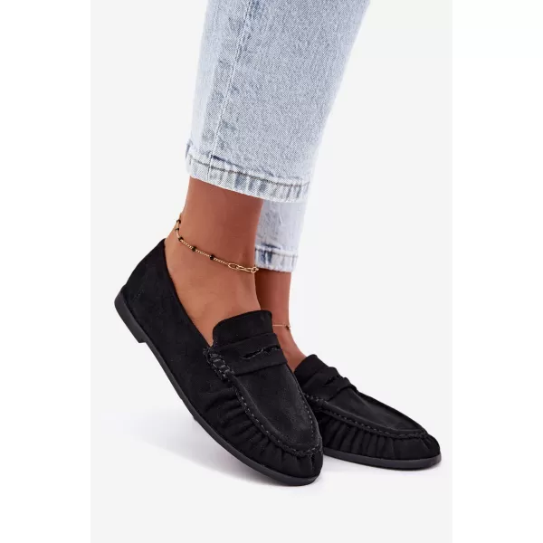  Dámske mokasíny BOTO 9881 BLACK 
