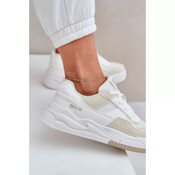  Dámske tenisky BIG STAR SHOES OO274A155 WHITE 