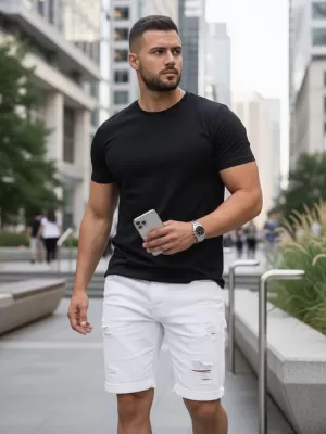 Pánske tričko DSTREET RX5670 ČIERNA