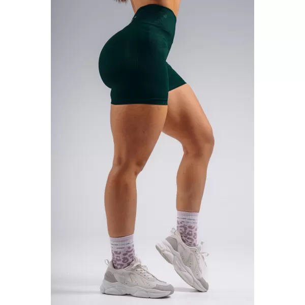  Extra push-up šortky NEBBIA PRIMAL 857 DARK GREEN 