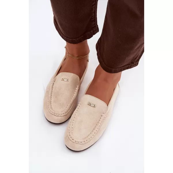  Dámske mokasíny BOTO QQ-273 BEIGE 
