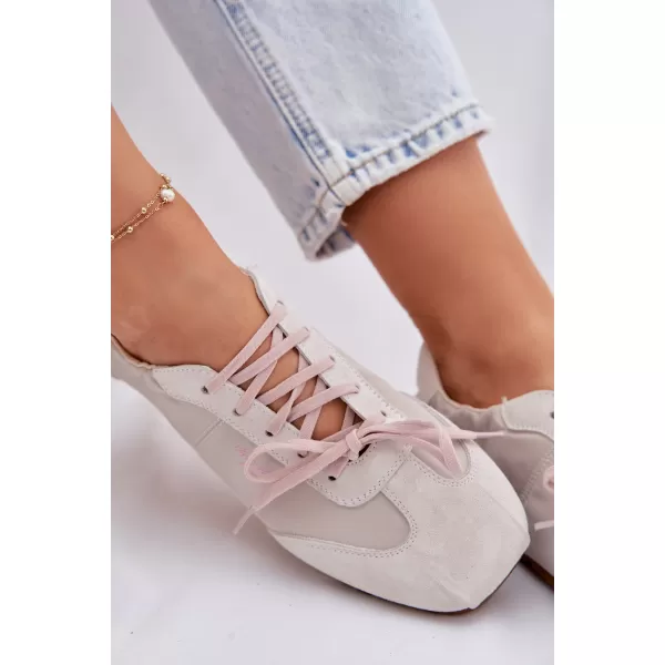  Dámske tenisky BIG STAR SHOES TT274599 BEIGE 