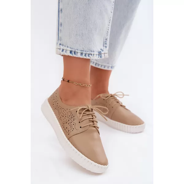  Dámske poltopánky BOTO G2437 KHAKI 