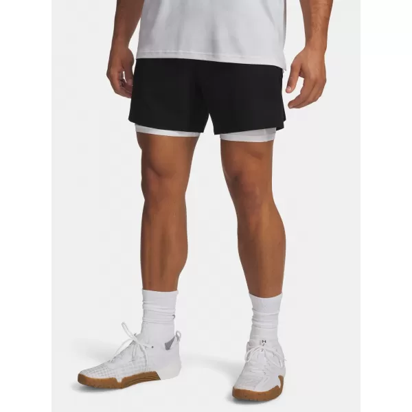  Pánske kraťasy UNDER ARMOUR VANISH ELITE 6IN SHORT 6009868-008 ČIERNA 