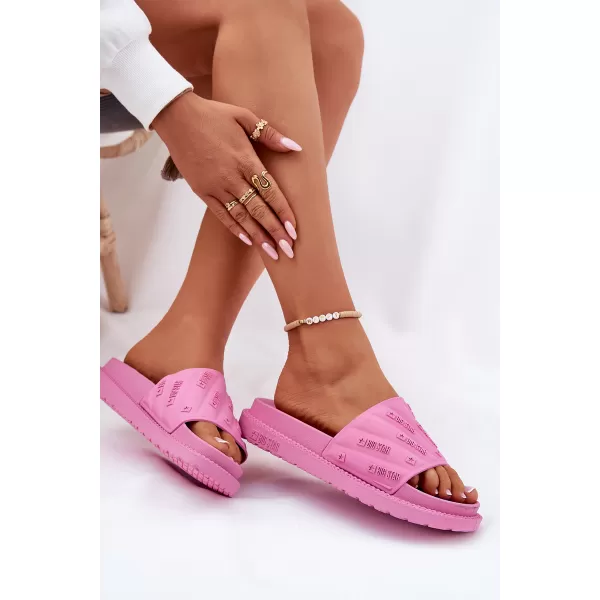 Dámske šľapky BIG STAR SHOES RR274A541 PINK 