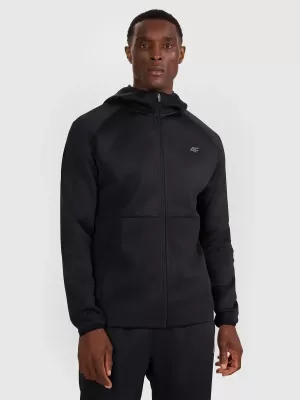 Pánska funkčná mikina 4F WMM00TFSWM654 DEEP BLACK