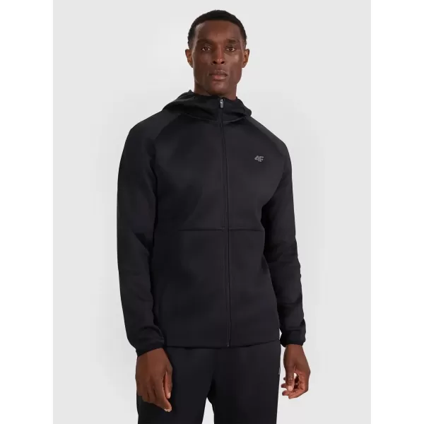  Pánska funkčná mikina 4F WMM00TFSWM654 DEEP BLACK 