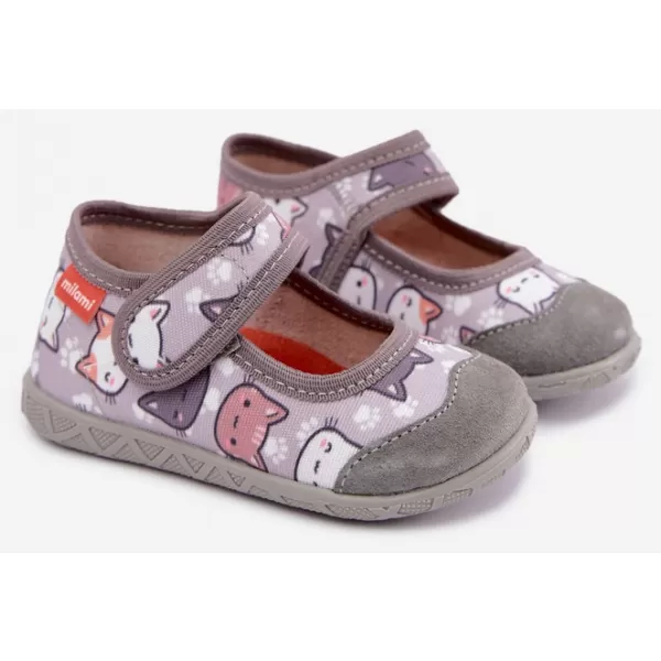  Detské papuče MILAMI 111/BR-34 GREY 