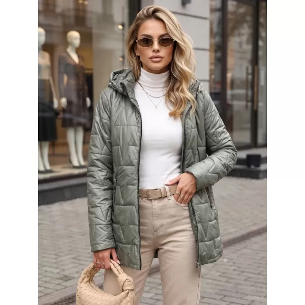  Dámska bunda DSTREET TY5794 ZELENÁ 