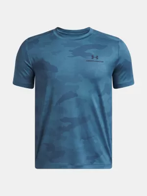 Chlapčenské tričko UNDER ARMOUR VANISH PRINTED SS 6005133-498 MODRÁ