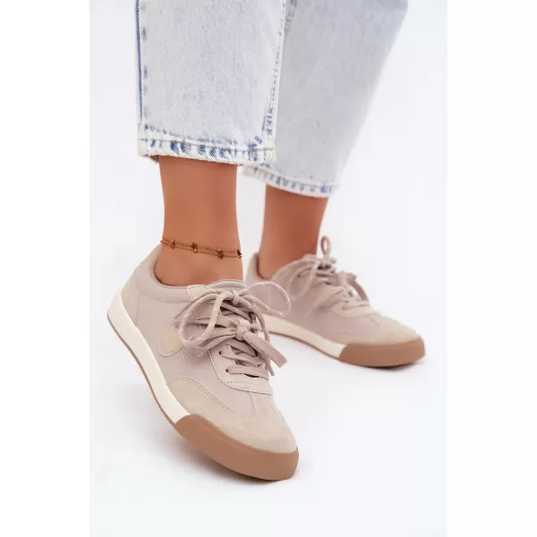  Dámske tenisky BIG STAR SHOES UU274001 BEIGE 