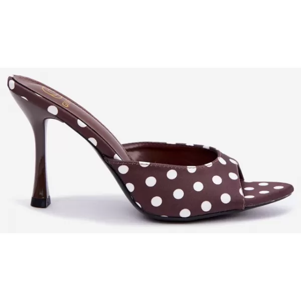  Dámske šľapky BOTO SQC-295 BROWN HNEDÁ 