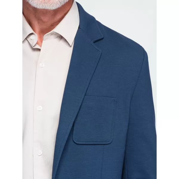  Pánska bunda OMBRE M165 BLUE 