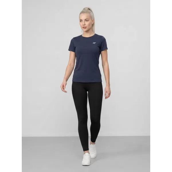  Dámske tričko 4F WMM00TTSHF3306 NAVY 