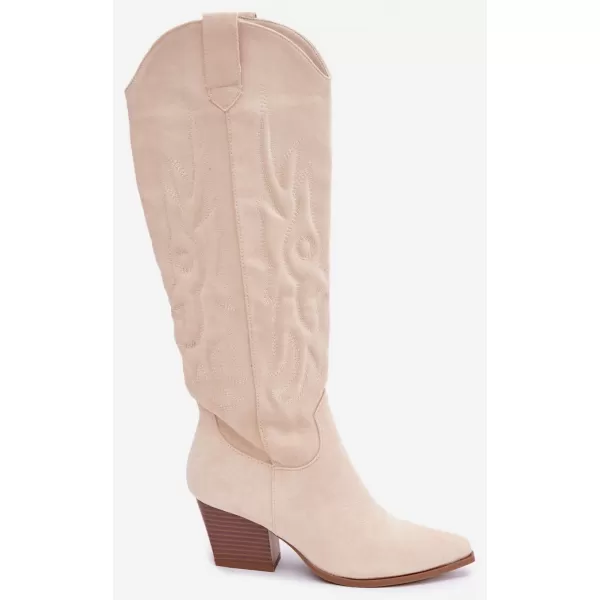  Dámske čižmy BOTO 9697A-1 BEIGE 