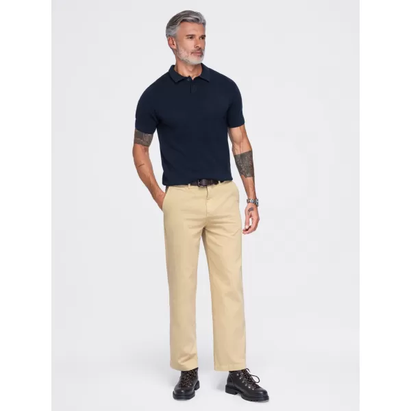  Pánske polo tričko OMBRE OM-POSS-0178 NAVY BLUE 