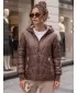 Dámska bunda DSTREET TY5782 HNEDÁ