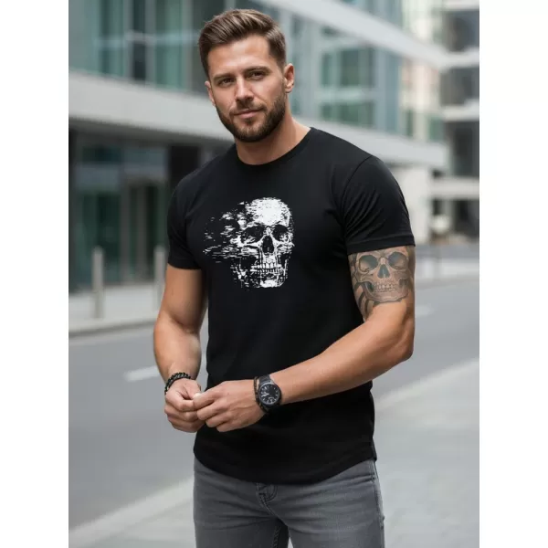  Pánske tričko DSTREET NX086R ČIERNA 
