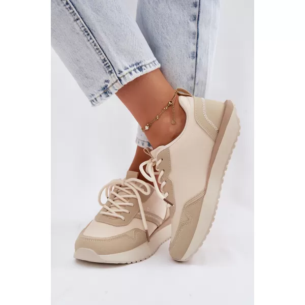  Dámske tenisky BIG STAR SHOES TT274278 BEIGE 