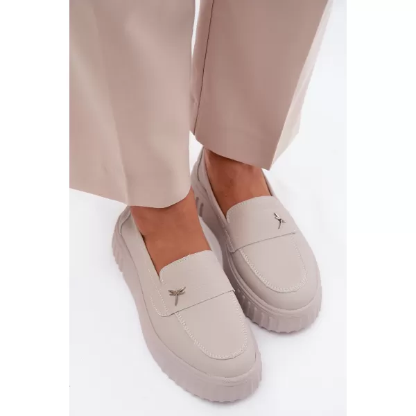  Dámske poltopánky VINCEZA 93218 BEIGE 